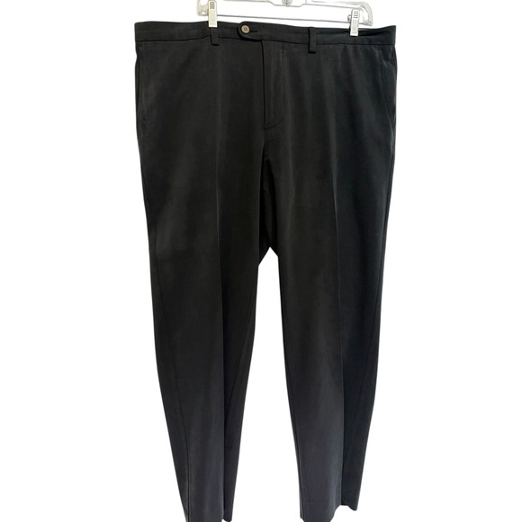 Tommy Bahama Other - Tommy Bahama Mens 38x30 Pants Silk Blend Black Flat Front (D46)